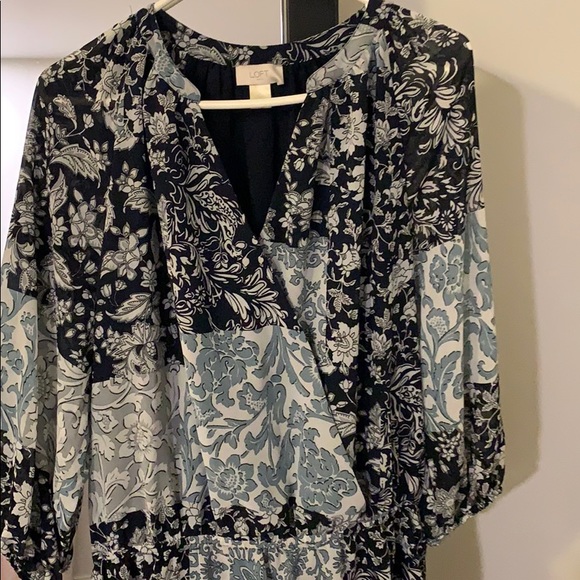 LOFT Floral Dress - Picture 4 of 5